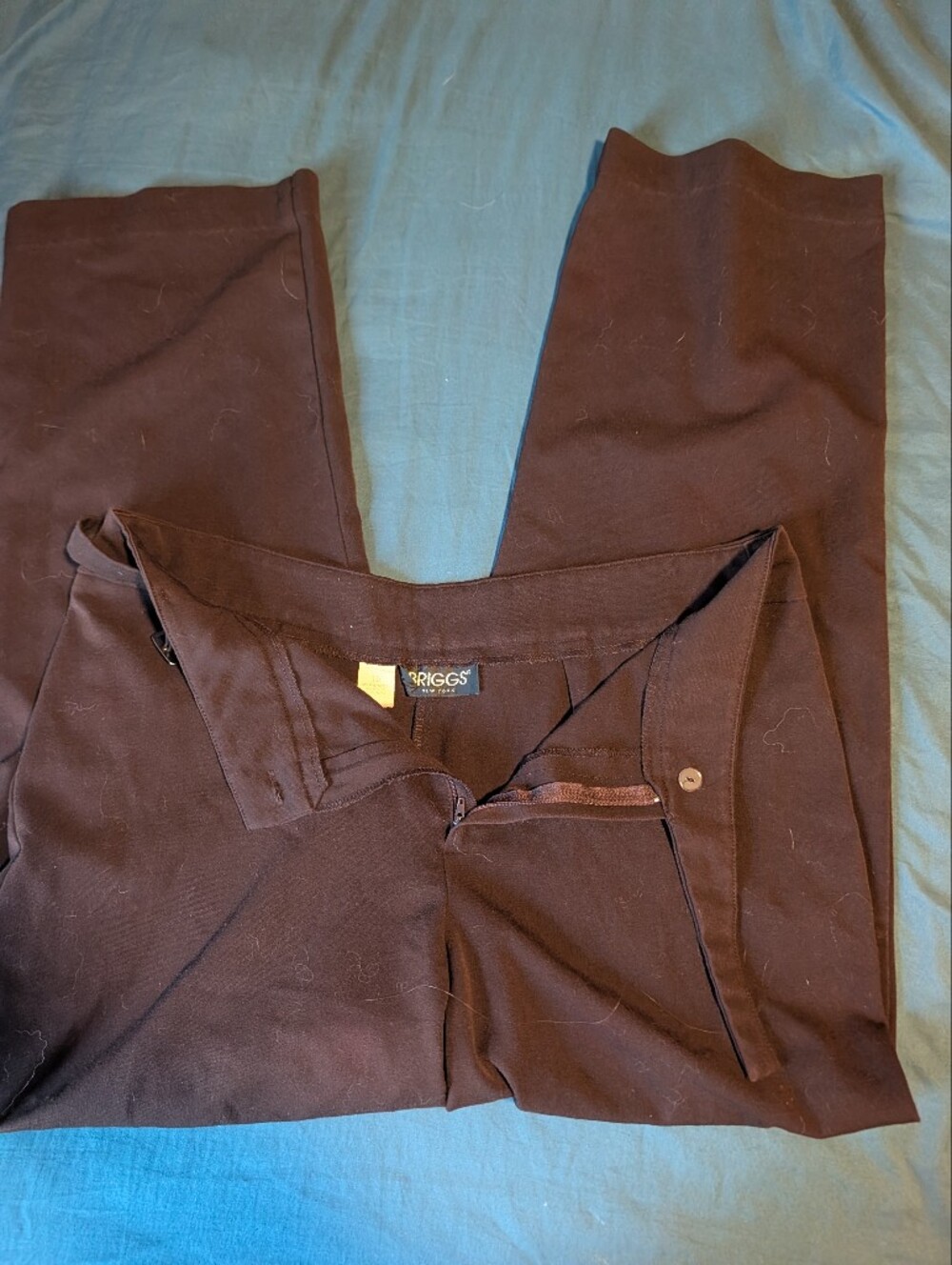 Briggs New York Brown Pants (They Will Be Washed & Lint Rolled Before Delivery!)